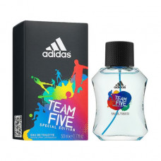 Adidas Team Five Toilet water of men's, 50 ml