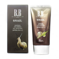 BB cream for the person Ekel SPF 50+ PA +++ Moistening, with extract of a mutsin of a snail, 50 ml