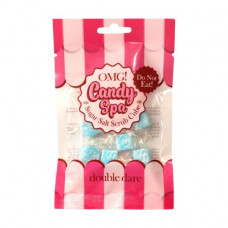 Sugar srub with salt in cubes for a body of Double Dare OMG! Candy Spa Sugar Salt Scrub Cube 03 Oil Avocado, 6 pieces