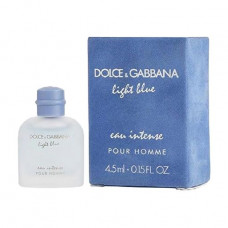 Dolce & Gabbana Light Blue Eau Intense the Perfumed water men's, 4.5 ml (miniature)