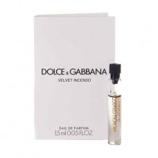 Dolce & Gabbana Velvet Incenso the Perfumed water men's, 1.5 ml (sampler)