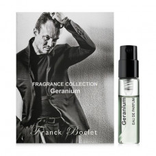 Franck Boclet Geranium Minispray the Perfumed water a unisex, 1.5 ml (sampler)