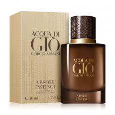 Giorgio Armani Acqua di Gio Absolu Instinct the Perfumed water of men's, 40 ml