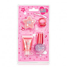 Honey Bunny Miss Set for girls Kazkovy meykap (balm that blisk for lips, varnish for n_gt_v, a heel)