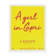 Lanvin A Girl in Capri Toilet water female, 2 ml (sampler)