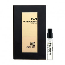 Mancera Aoud Lemon Mint the Perfumed water a unisex, 2 ml (sampler)