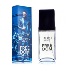 Play and Live Freedom Toilet water of men's, 100 ml