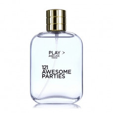 Play and Live Intense 121 Awesome Parties Toilet water of men's, 100 ml