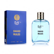 Play and Live Intense David Rules Toilet water of men's, 100 ml