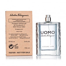 Salvatore Ferragamo Uomo Casual Life Toilet water of men's, 100 ml (the TESTER without cover)
