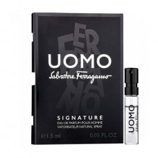 Salvatore Ferragamo Uomo Signature the Perfumed water men's, 1.5 ml (Sampler)