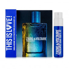 Zadig & Voltaire This is Love Pour Lui Toilet water men's, 0.8 ml (sampler)
