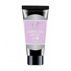 Acrylic-gel for nails of Tufi Profi Premium Acrylic Gel UV/LED, 08 Pigeon's milk, 15 g