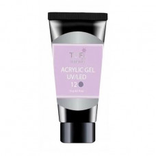 Acrylic-gel for nails of Tufi Profi Premium Acrylic Gel UV/LED, 12 Violet, 15 g