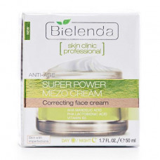 The active adjusting cream for the person Bielenda Skin Clinic Professional with almond and lactobionew acid, 50 ml