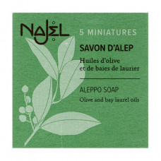 The Aleppo Najel Aleppo Soap Olive and Bay Laurel Oils soap with olive and laurel oil, 5*20 g