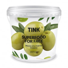 Alginate Tink SuperFood For Face Alginate Mask face pack of Oliwk, about a detox effect, 15 g