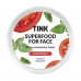 The alginate Tink SuperFood For Face Alginate Mask face pack the Tomato restoring, 15 g