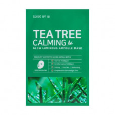 The ampoule Some By Mi Tea Tree Calming Glow Luminous Ampoule Mask face pack calming with a tea tree, 10*25 ml