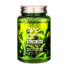Ampoule serum for the person FarmStay All-In-One 76 Green Tea Seed Ampoule with seeds of green tea, 250 ml