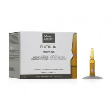 Ampoules for face skin of Martiderm Platinum Photo-Age Ampollas rejuvenating, 30 * 2 ml
