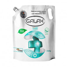 Classical antibacterial liquid soap Galax, 1.5 kg (Doypack)