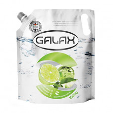 The Galax antibacterial liquid soap with extract of a lime, 1.5 kg (Doypack)