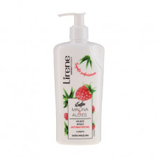 The Lirene antibacterial liquid soap Sweet raspberry and an aloe, for dry skin, 250 ml