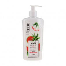 The Lirene antibacterial liquid soap Juicy watermelon and an aloe, for dry skin, 250 ml