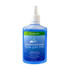 Antibacterial hand gel Chudesnik with aloe extract (isopropyl alcohol of 63%), 50 ml