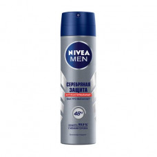 Nivea Men antiperspirant spray Silver protection, antibacterial, men's, 150 ml