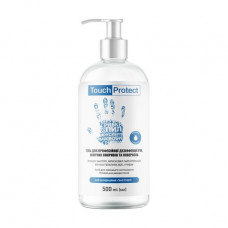 Touch Protect antiseptics gels for disinfection of hands, a body, surfaces and tools, 500 ml