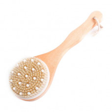 Anti-cellulite brush for UTerra Native body with the handle, 30 cm