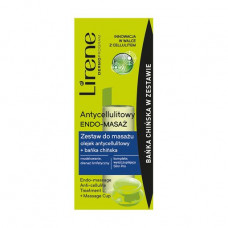 Anti-cellulite oil for a body of Lirene Endo-Massage Anti-Cellulite Treatment with a massage can, 100 ml