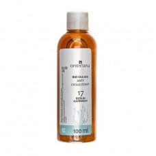 Anti-cellulite oil for a body of Orientana Anti Cellulite Bio Oil 17 Ayurvedic Herbs of 17 plants of Ayurveda, 100 ml