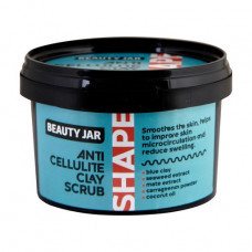 Antitsellyulitny clay body scrub of Beauty Jar Shape Anti Cellulite Clay Scrub, 380 g