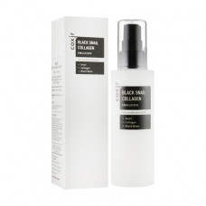 Anti-aging emulsion for the person Coxir Black Snail Collagen Emulsion with mutsiny a black snail and collagen, 100 ml