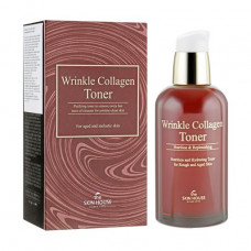 Anti-aging toner for the person The Skin House Wrinkle Collagen Toner with collagen, 130 ml