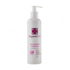 Argan balm for a dyed hair of Organic Life of Zashchita of color, violet, 250 ml