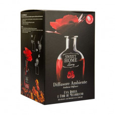 Aromadiffuzor Sweet Home Luxury Diffuser Krasny grapes and color of pomegranate, with a red rose, 250 ml