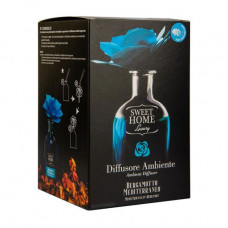 Aromadiffuzor Sweet Home Luxury Diffuser Sredizemnomorsky a bergamot, with a blue rose, 250 ml