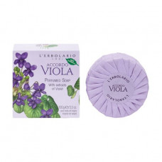 The flavored L'Erbolario Accordo Viola soap the Violet, 100 g