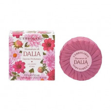 The flavored L'Erbolario Shades of Dahlia soap of Georgin, 100 g