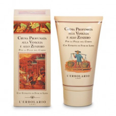 The flavored Vanilla body cream L'Erbolario and ginger, 150 ml