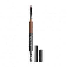 Automatic pencil for eyebrows of Focallure 3 in 1 Eyebrow PEN 01 Gray Brown, 1 g