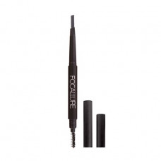 Automatic pencil for eyebrows of Focallure Brows Pencil 01 Dark Grey, 1 g