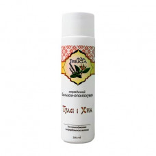 The Ayurvedic Triuga conditioner for the injured and dyed hair, on the basis of extract of a tulsa and henna, 250 ml