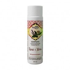 Ayurvedic shampoo with the injured and dyed hair Triuga conditioner, on the basis of extract of a tulsa and henna, 250 ml