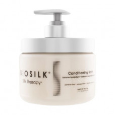 The Biosilk Silk Therapy Conditioning Balm balm-hair conditioner after a chemical wave, 325 ml