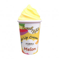 Balm-cream for lips of Parisa Cosmetics Lip Cream Melon LB-07 Ice cream, Melon, 7 g